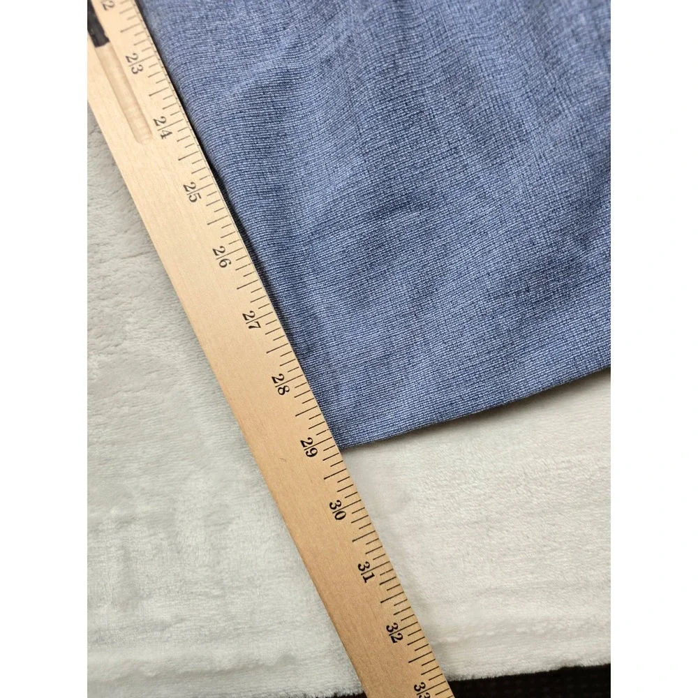 H&M Skinny Fit Suit Mens‎ 40R 2 Piece Pants 34x29 Blue Wool Blend
